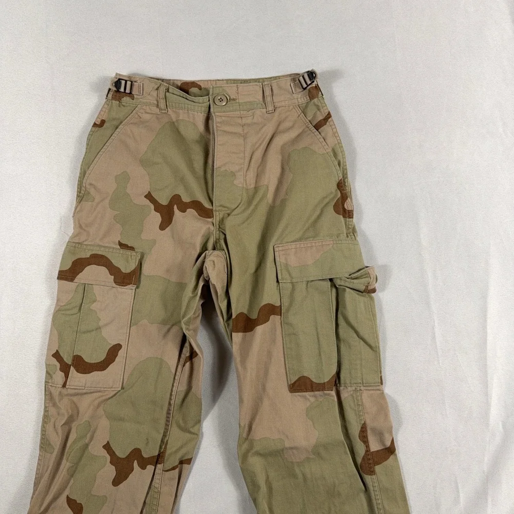 Military Desert Camouflage Combat Trousers 3 Color Cargo‎ Pants Men XS Regular